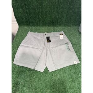 Lee Men Bermuda Shorts Gray Flex to‎ Go Comfort Plus Size 22W Medium